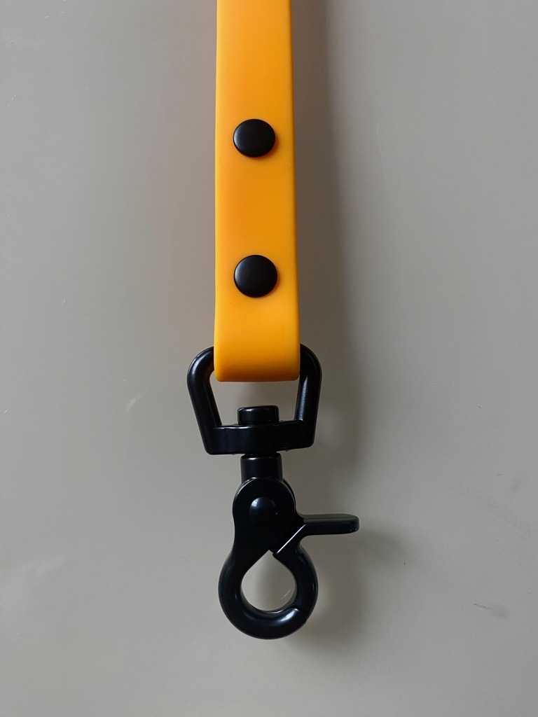 Οδηγός πλακέ PVC φωσφοριζέ ΠΟΡΤΟΚΑΛΙ 1,9cm